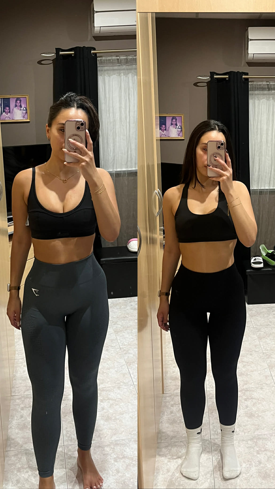 Client A before and after transformation — 5kg lost in 6 weeks with Chircop Coaching online coaching